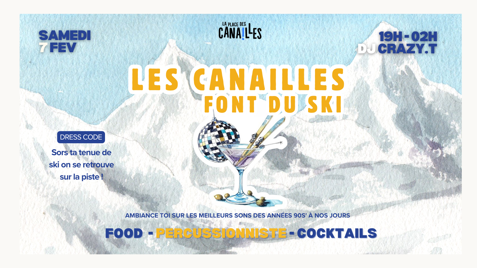 LES CANAILLES FONT DU SKI