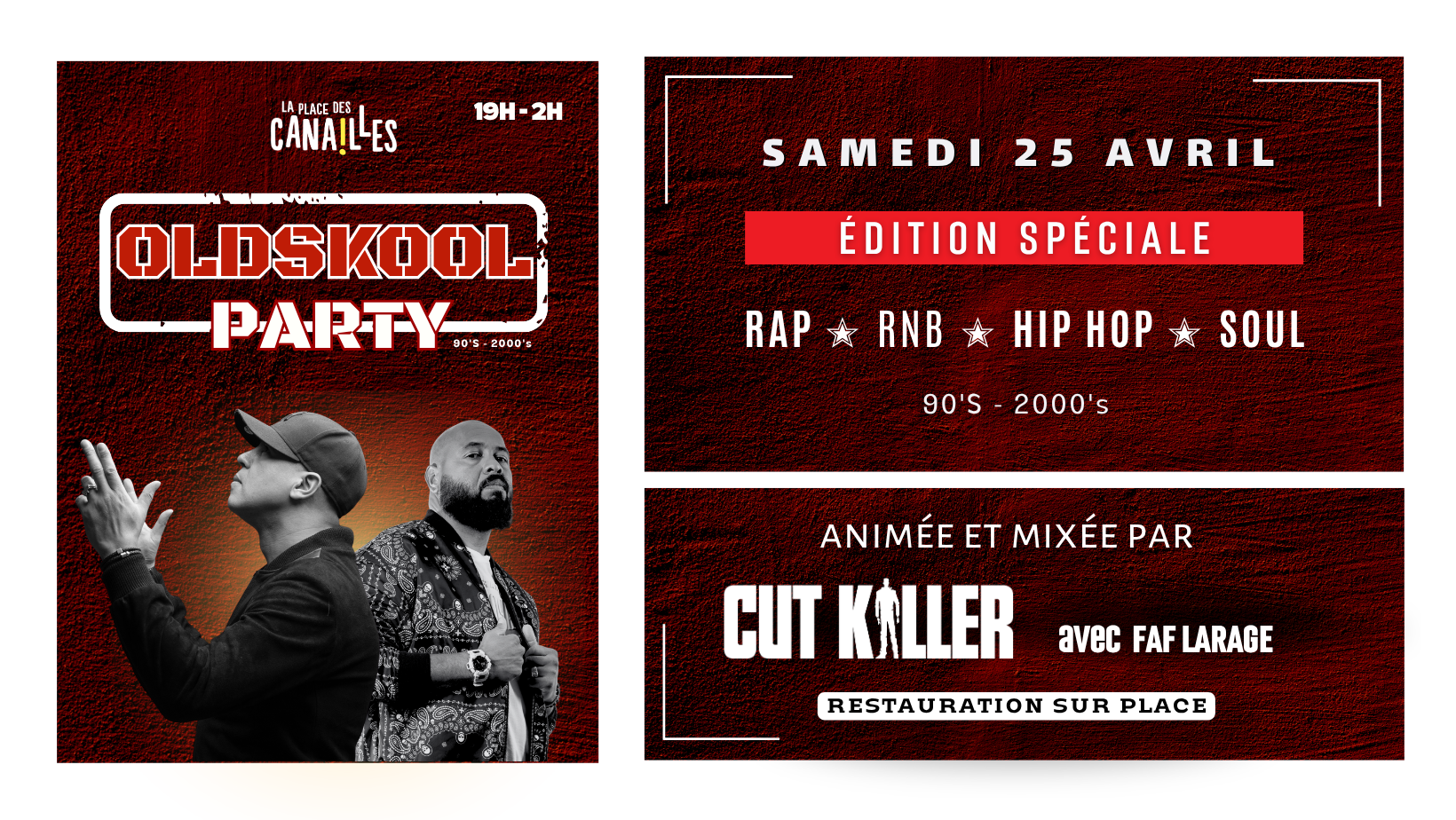 OLDSKOOL PARTY - DJ CUT KILLER