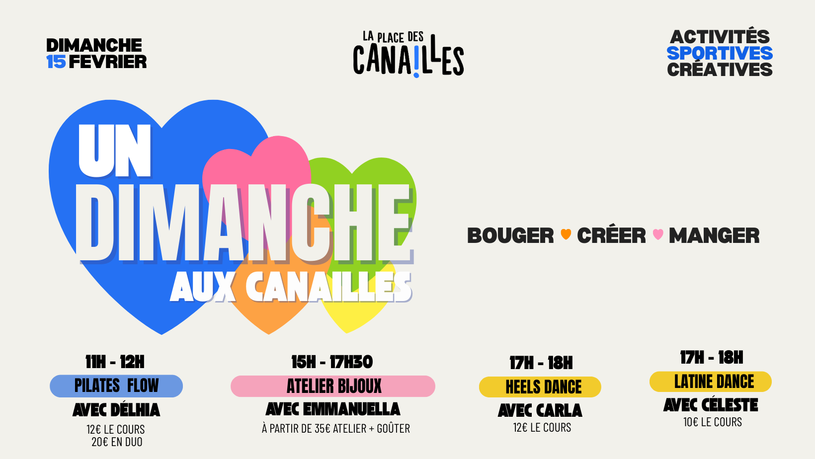 UN DIMANCHE AUX CANAILLES