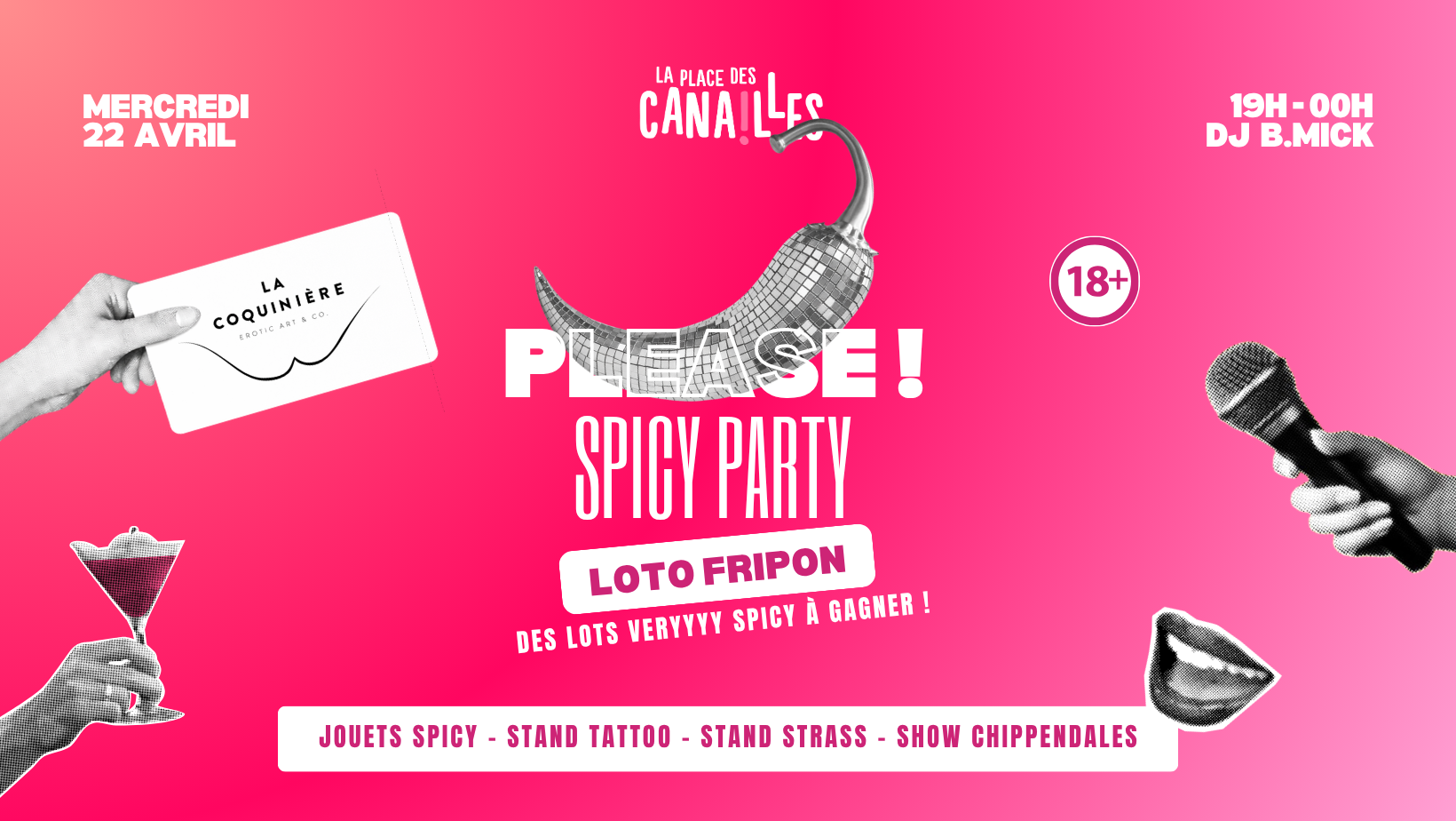 PLEASE ! Spicy Party & Loto Fripon