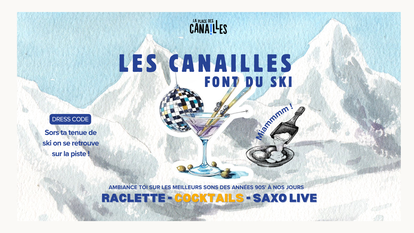 LES CANAILLES FONT DU SKI