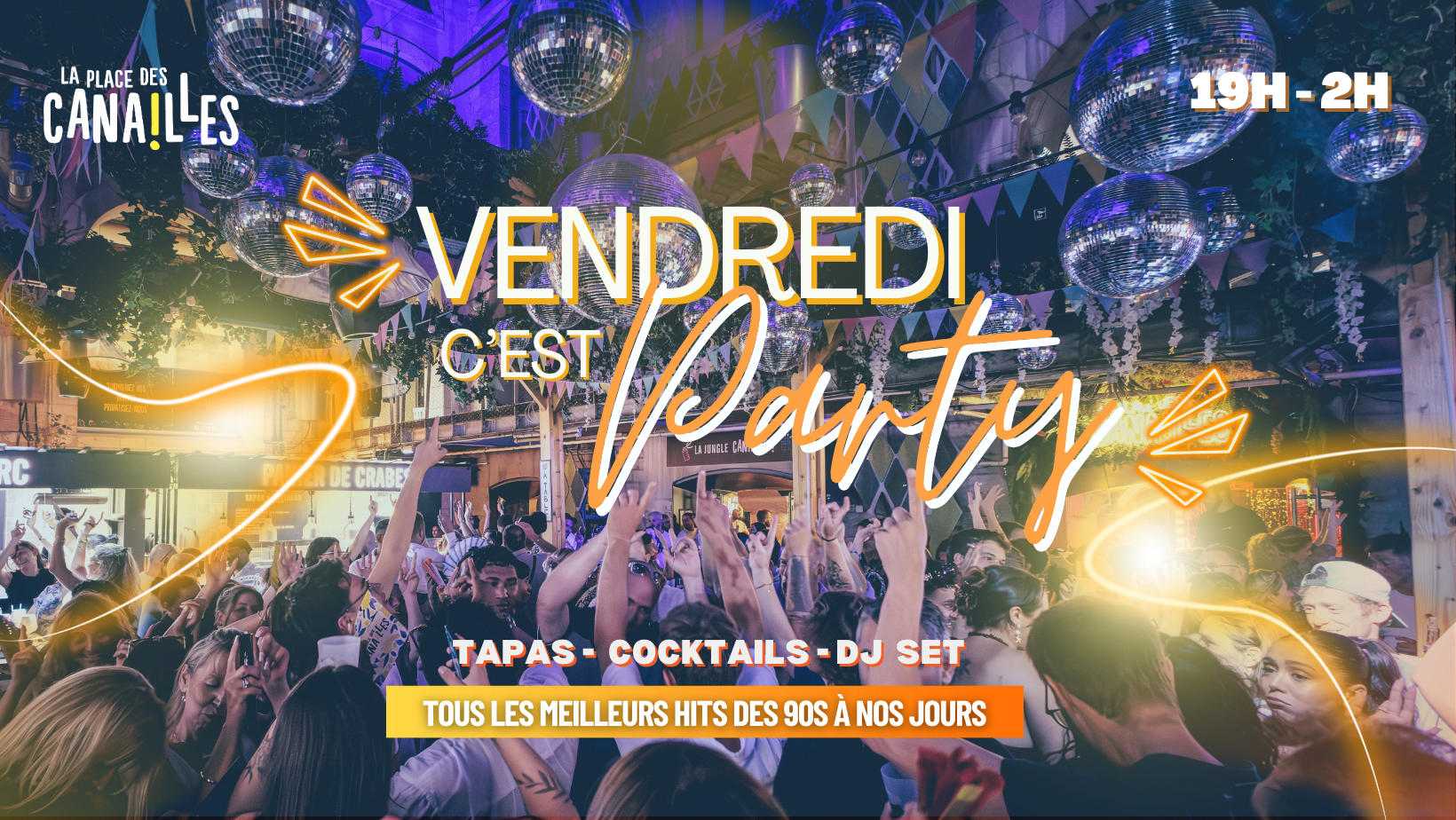 VENDREDI C'EST PARTY - Saxo live