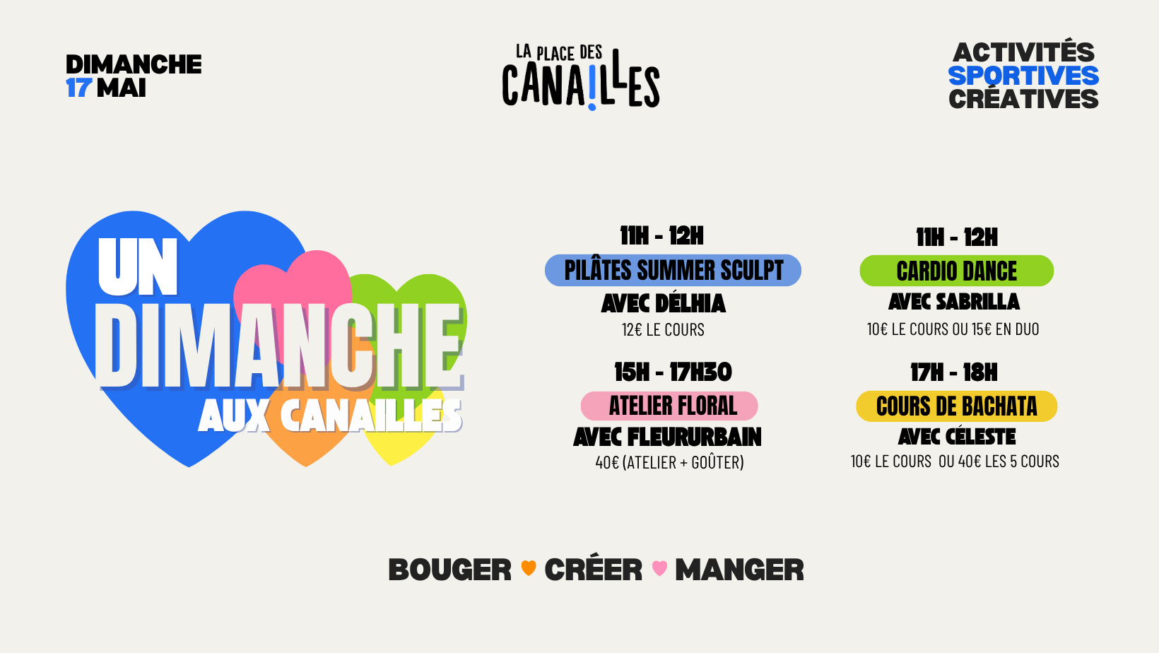 UN DIMANCHE AUX CANAILLES