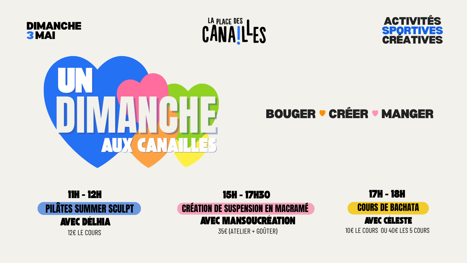 UN DIMANCHE AUX CANAILLES