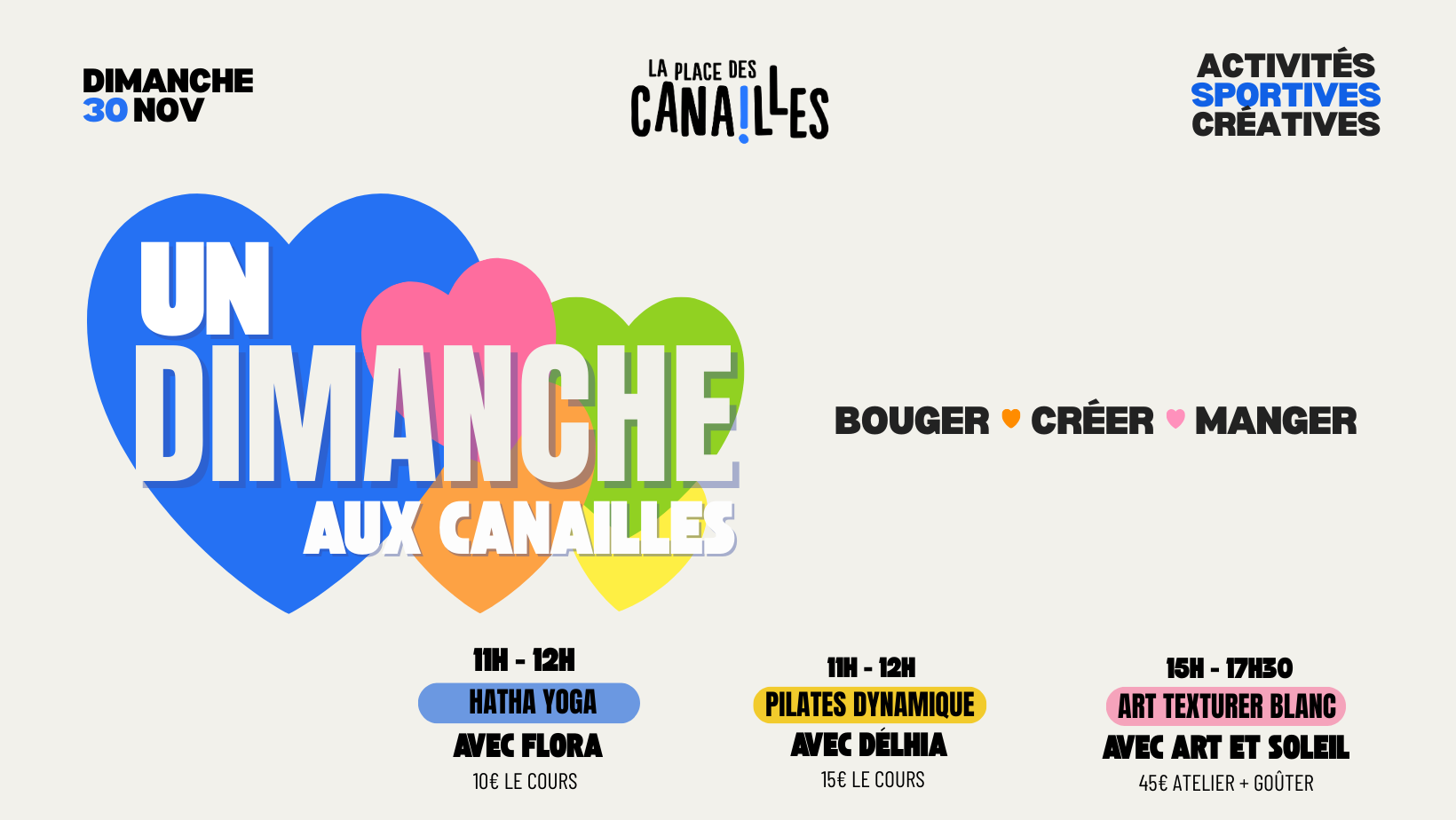 UN DIMANCHE AUX CANAILLES