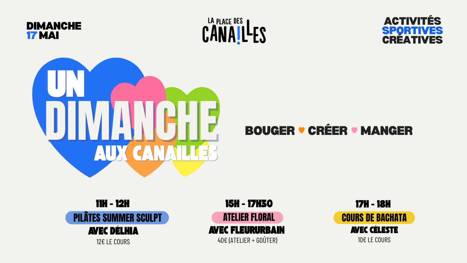 UN DIMANCHE AUX CANAILLES