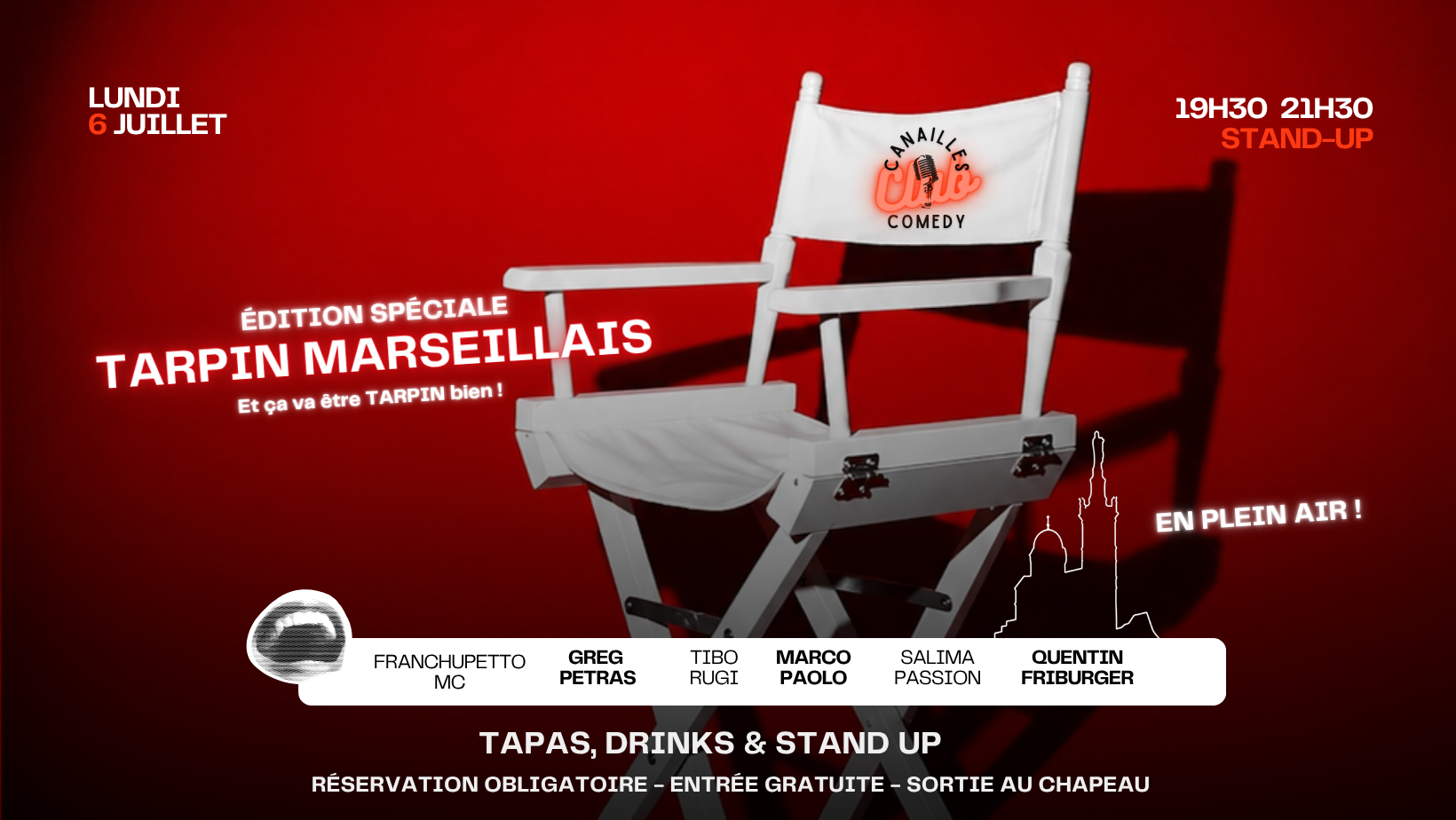 CANAILLES COMEDY CLUB - Tarpin Marseillais