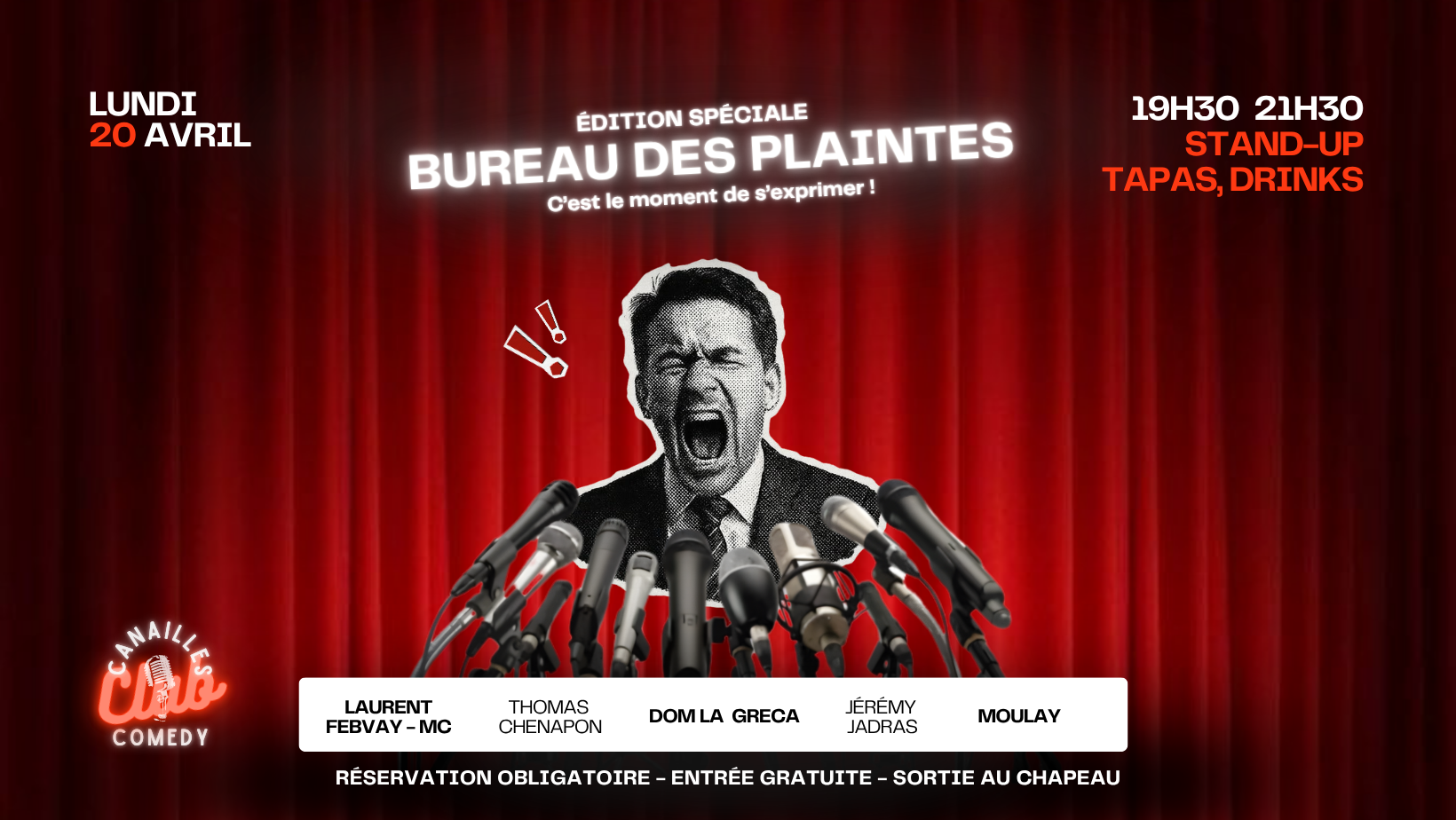 CANAILLES COMEDY CLUB - Edition spéciale
