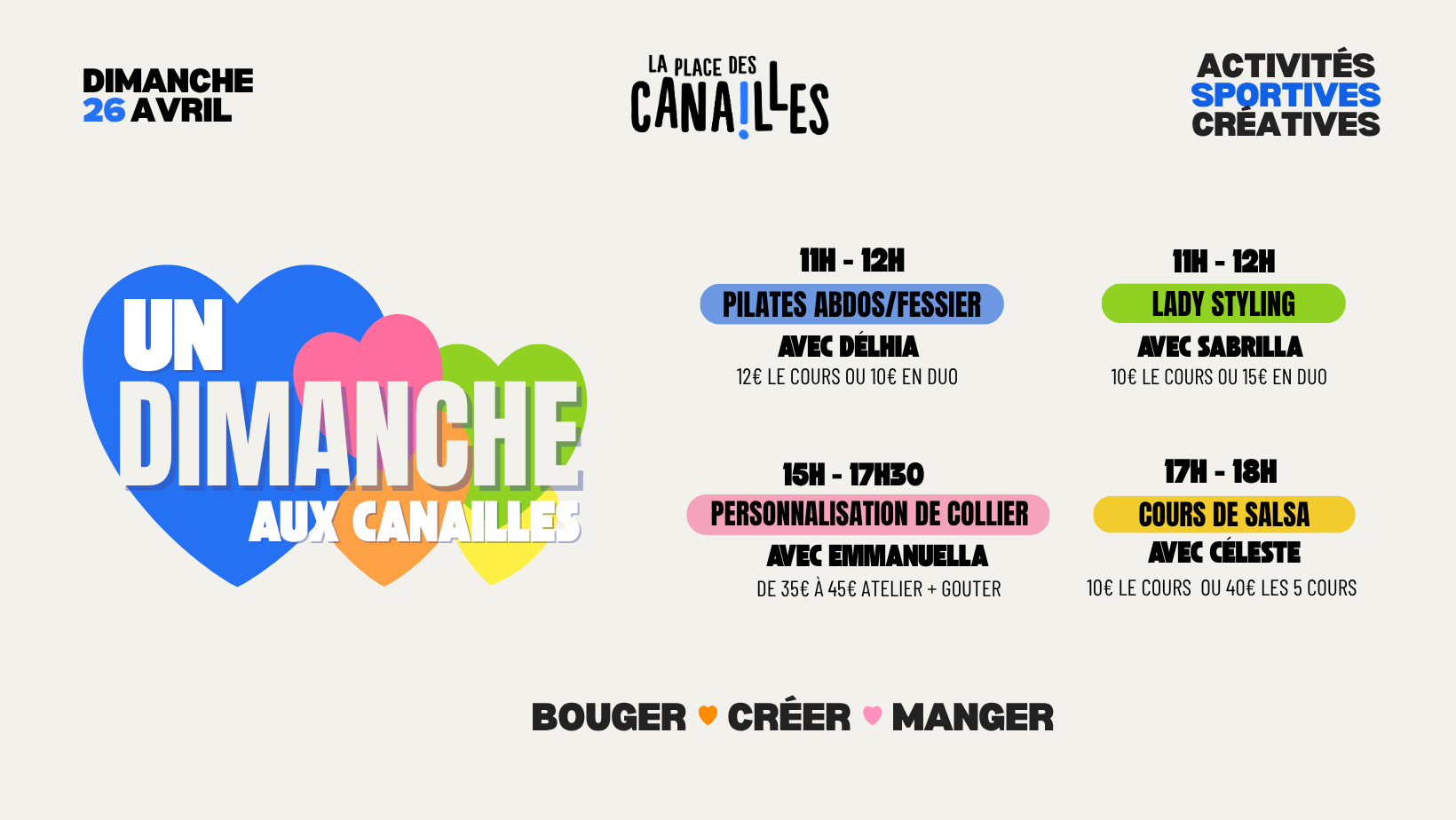 UN DIMANCHE AUX CANAILLES