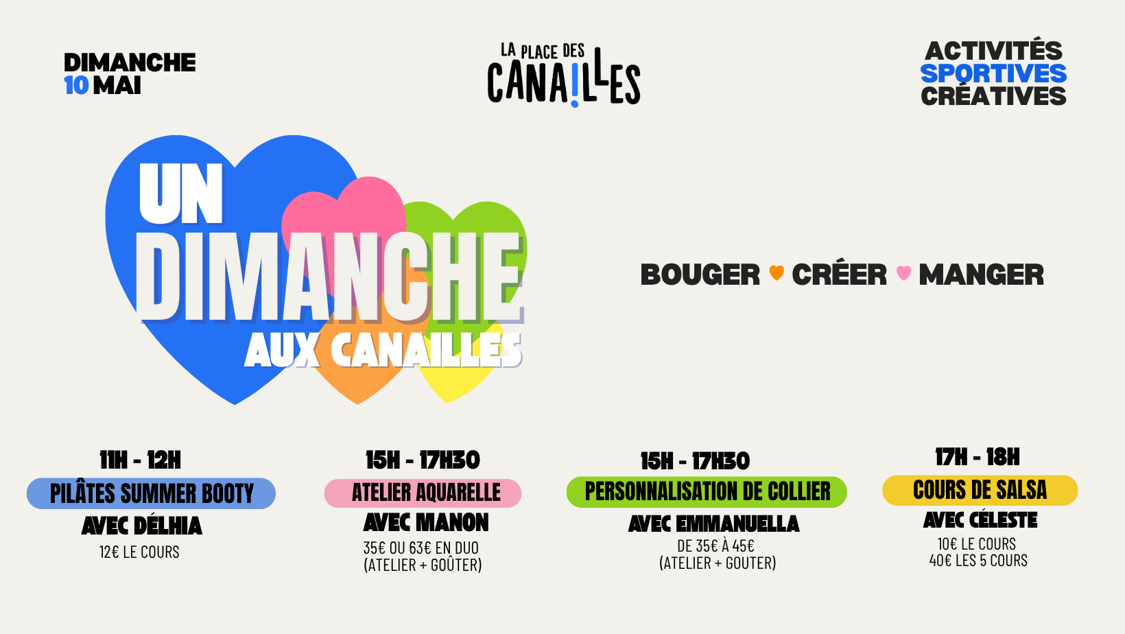 UN DIMANCHE AUX CANAILLES